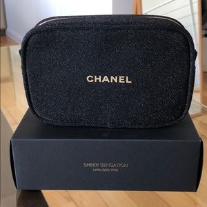Chanel Makeup Holiday Pouch Set Lipgloss Trio